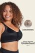 Leonisa Unlined Wireless Posture Corrector Bra